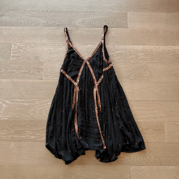 free people intimately black dress Zapakasa Women Little White Dress A-Line Spaghetti Straps Lace-Up Back  Graduation Dress main image 1